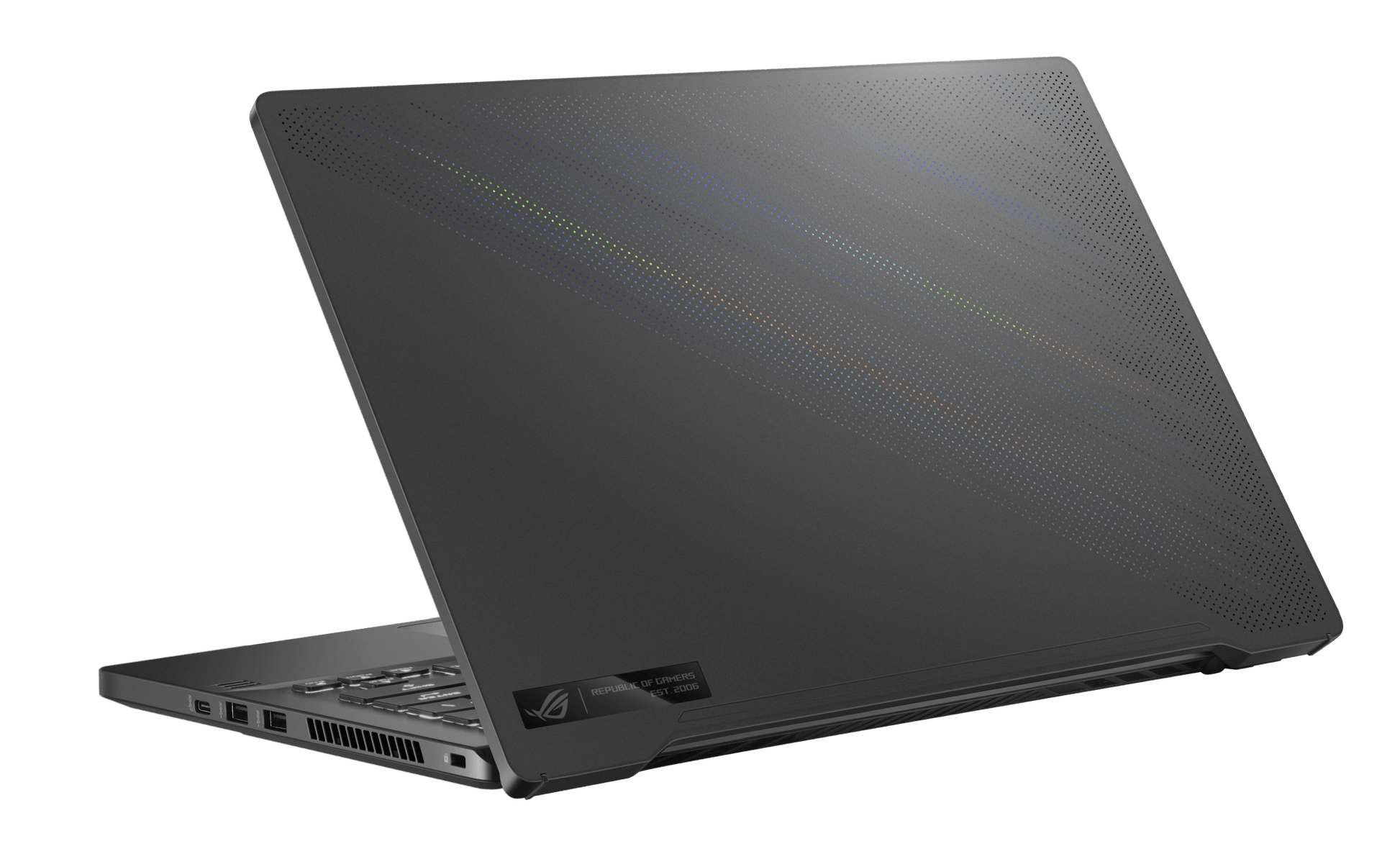 Notebook Gamer ROG Zephyrus G14 GA401IHR-HZ045T AMD RYZEN 7-4800HS - Ram 8GB DDR4 - 512SSD M.2 - GTX 1650 4GB - W10 - 14 FHD 144HZ - Soundata S.A.